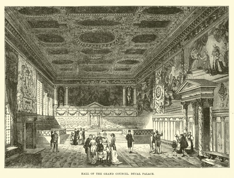 Hall of the Grand Council, Ducal Palace av English School