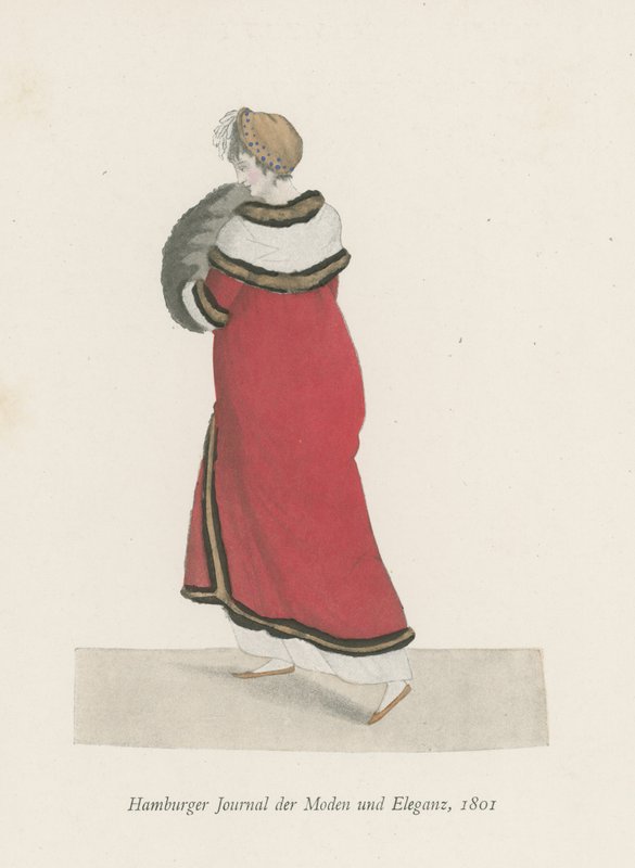 Hamburg tidsskrift for mote og eleganse, 1801 av English School