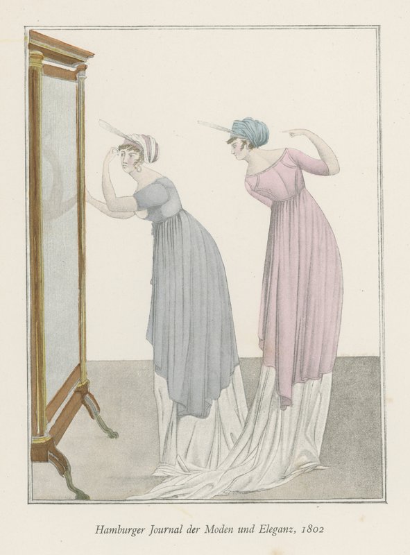 Hamburg tidsskrift for mote og eleganse, 1802 av English School