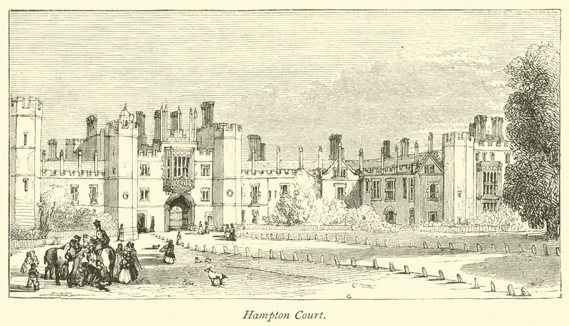 Hampton Court av English School