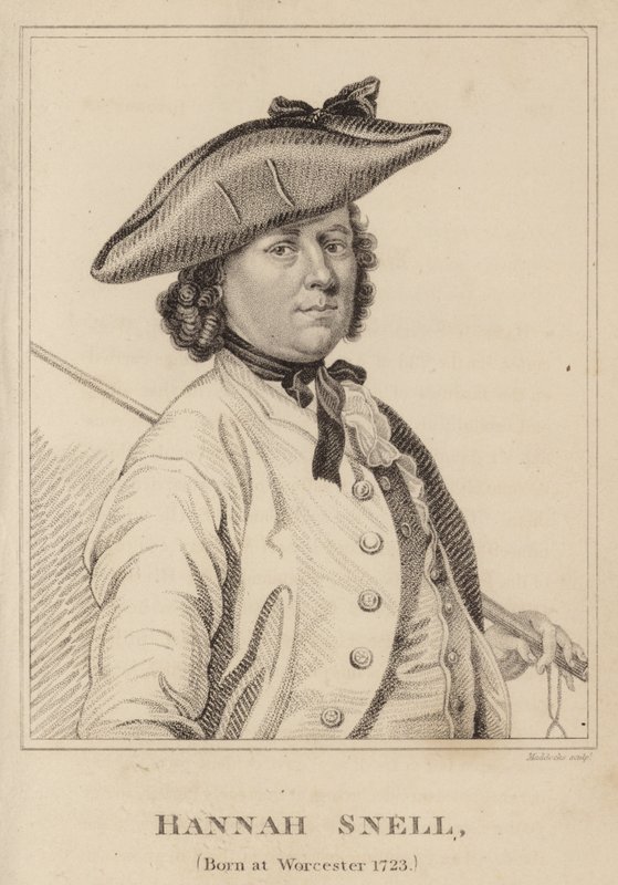 Hannah Snell, født i Worcester 1723 av English School