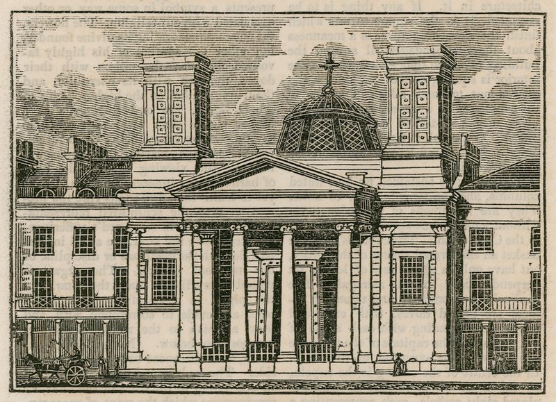 Hanover Chapel, Regent Street, London av English School