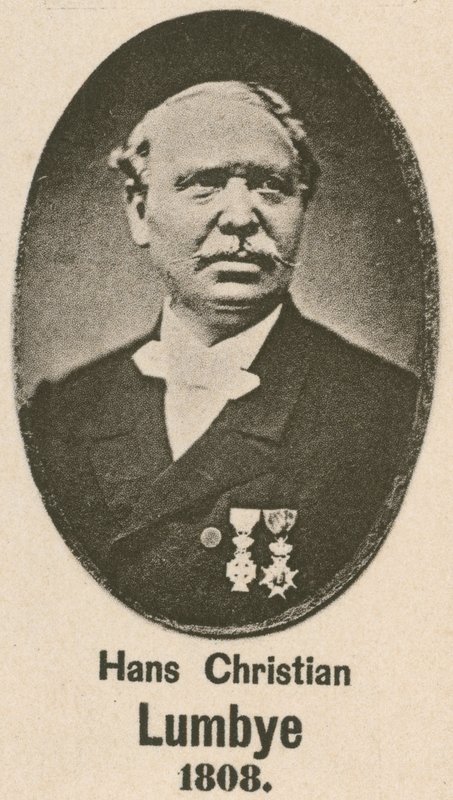 Hans Christian Lumbye (gravyr) av English School