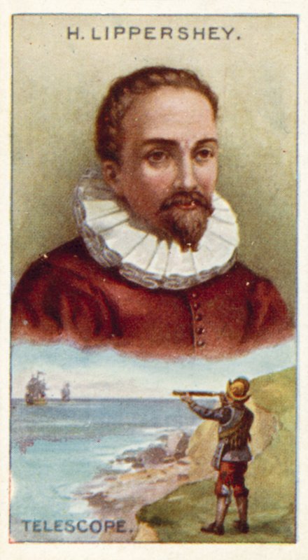 Hans Lippershey, Teleskop av English School