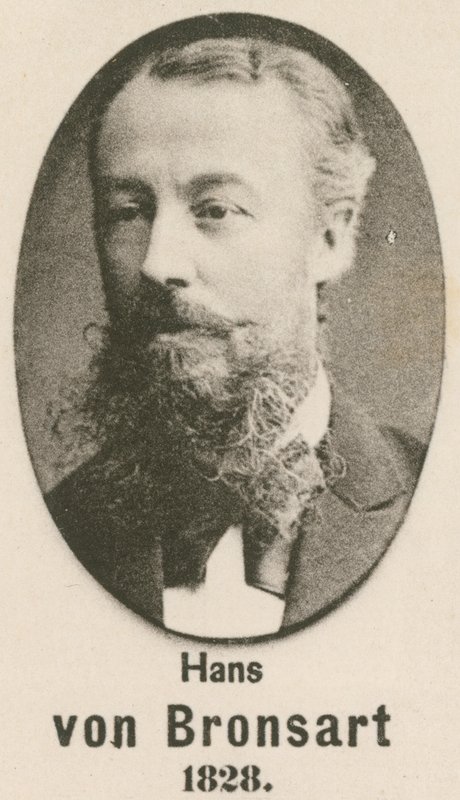 Hans von Bronsart (gravering) av English School