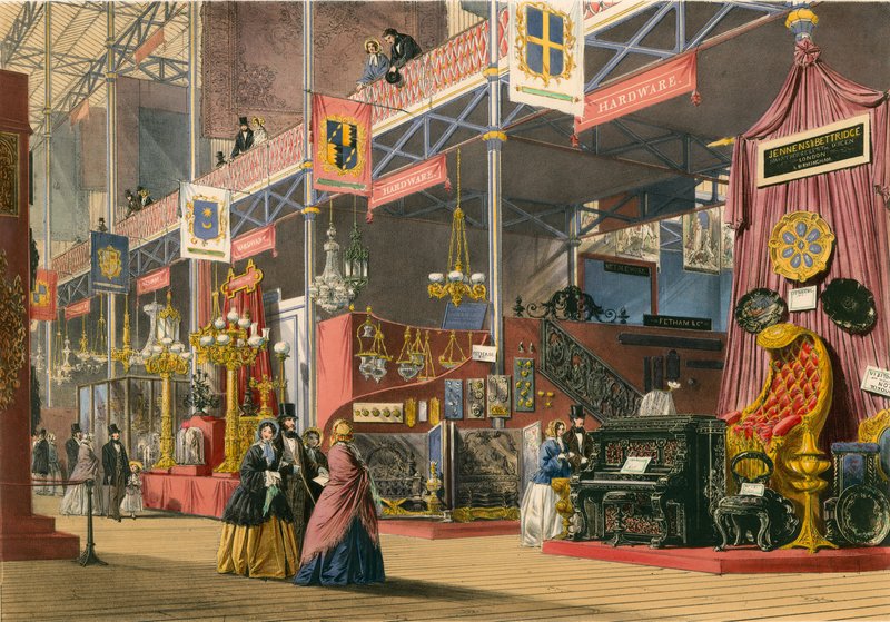 Hardware, Den store utstillingen fra 1851 av English School