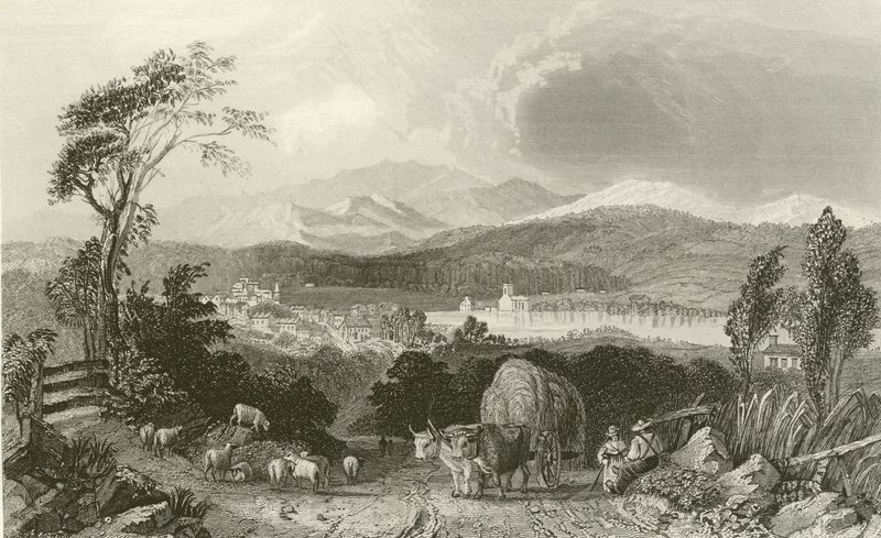 Harvest Scene i New Hampshire av English School