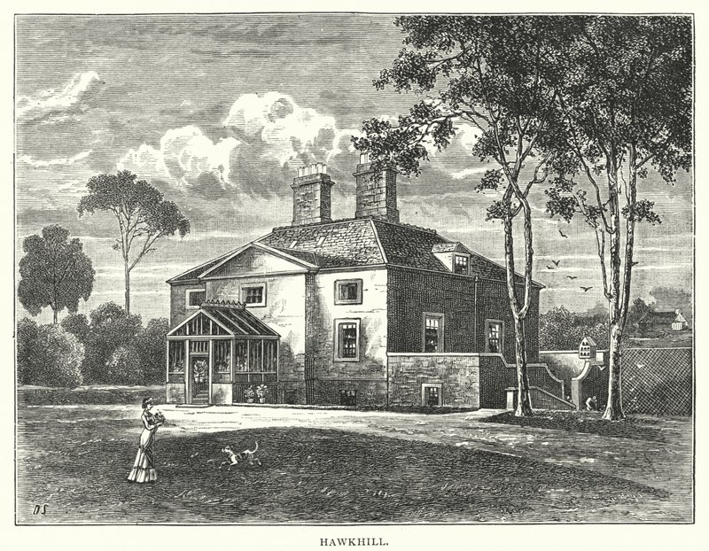 Hawkhill (gravering) av English School