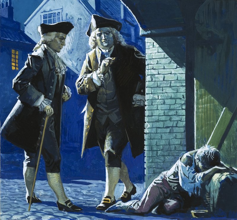 Han malte et bilde med ord: James Boswell av English School