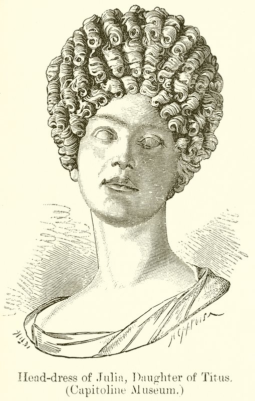 Hodekjole til Julia, datter av Titus. (Capitoline Museum) av English School