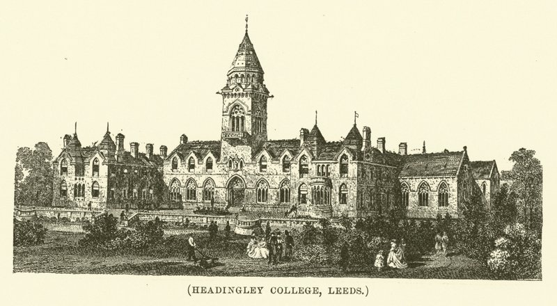Headingley College, Leeds (gravering) av English School