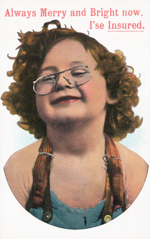 Hodebilde av en ung jente av English School