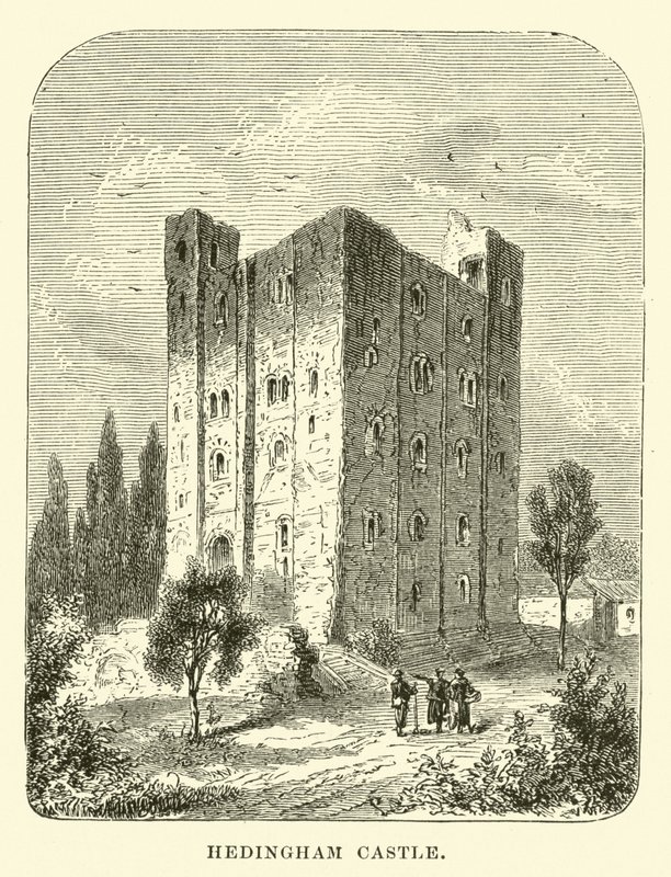 Hedingham Castle av English School