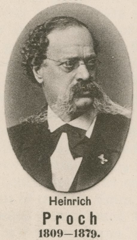 Heinrich Proch (gravering) av English School