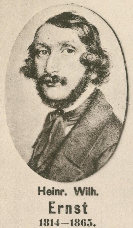 Heinrich Wilhelm Ernst (gravering) av English School