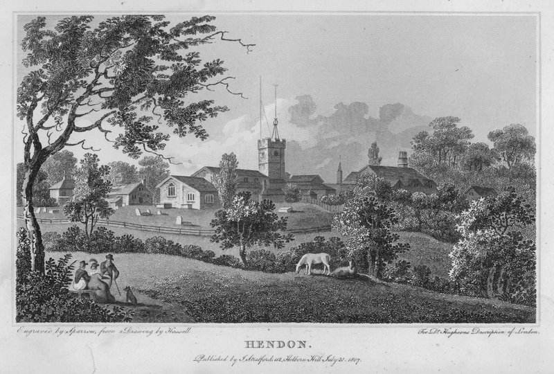 Hendon (gravering) av English School