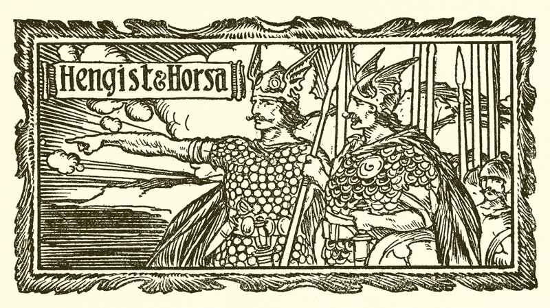 Hengist og Horsa av English School
