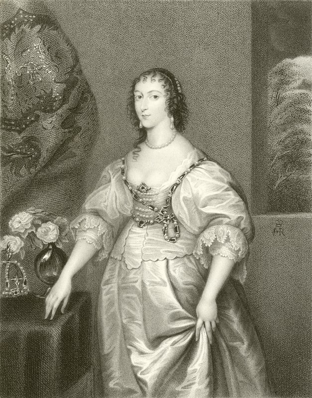 Henrietta Maria av English School