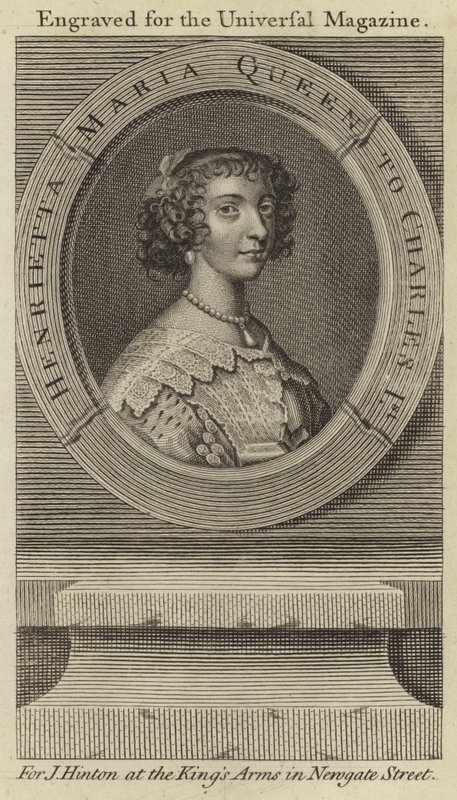 Henrietta Maria, dronning av Charles I av English School