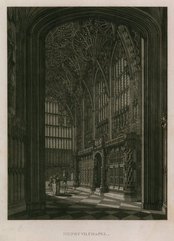 Henry 7th Chapel, Westminster Abbey, London av English School