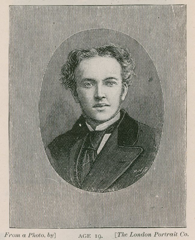 Henry Arthur Jones, dramatiker, 19 år av English School