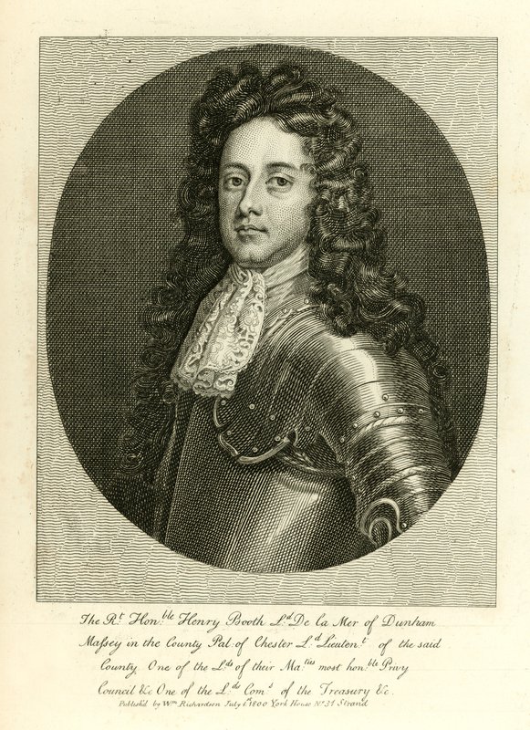 Henry Booth, Lord Delamer av English School