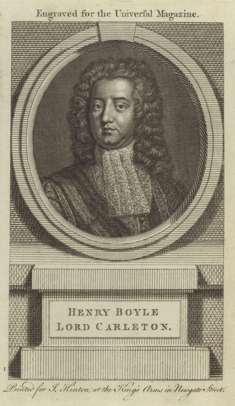 Henry Boyle, Lord Carleton av English School