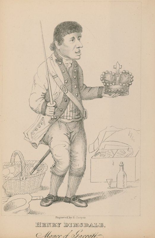 Henry Dimsdale, ordfører i Garratt av English School