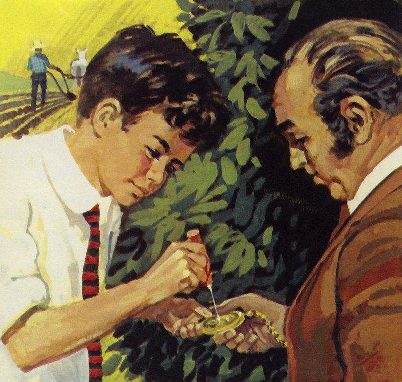 Henry Ford gledet seg over å fikse klokkene til naboer av English School