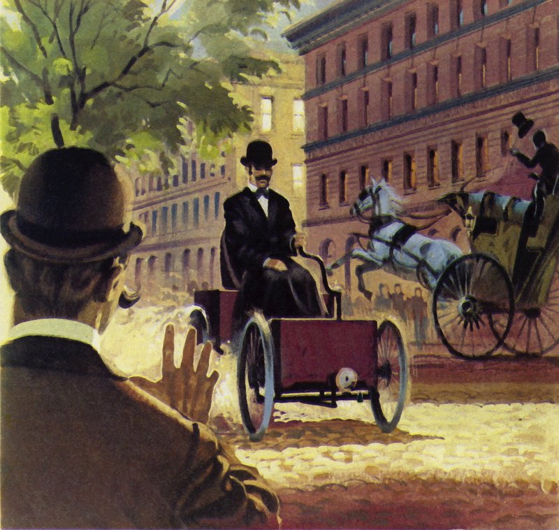 Henry Ford produserte sin første håndbygde bil i 1892 av English School
