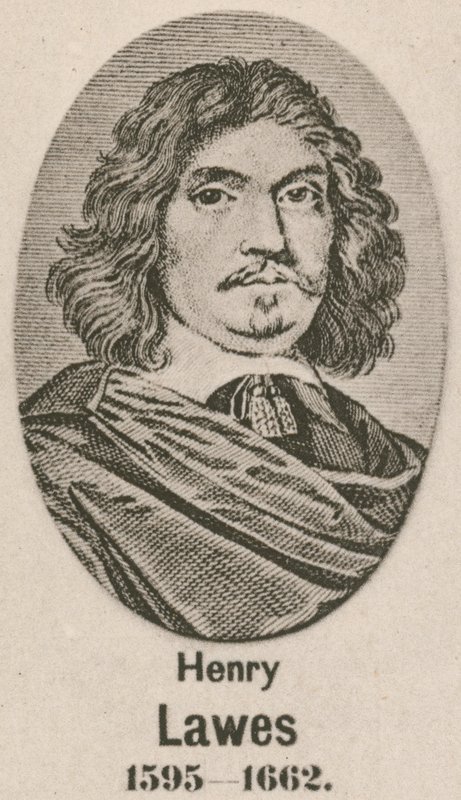 Henry Lawes (gravyr) av English School