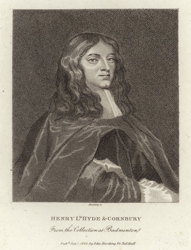 Henry Lord Hyde og Cornbury av English School