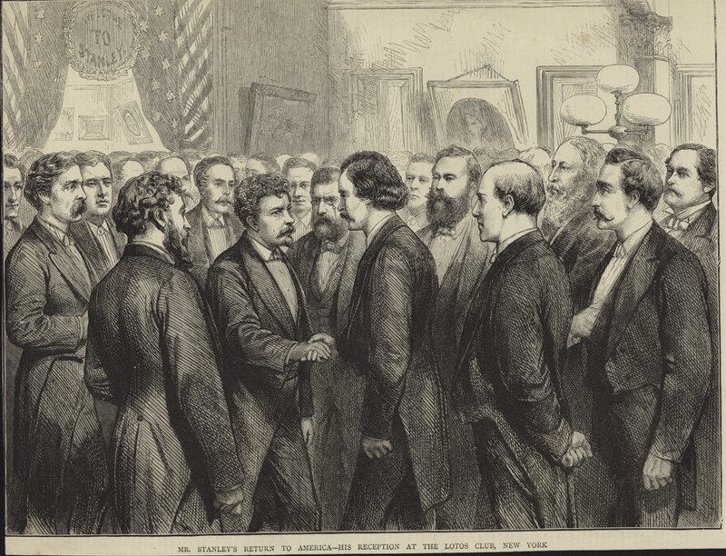 Henry Morton Stanleys vender tilbake til Amerika av English School
