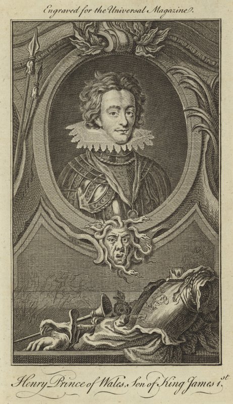 Henry Prince of Wales, sønn av kong James I av English School
