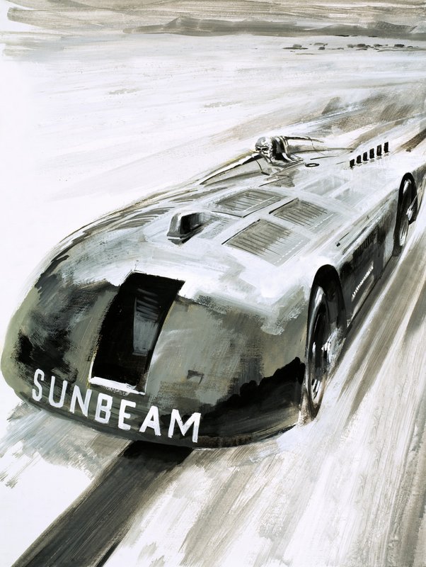 Henry Segrave var den første mannen som brøt 200 mph-barrieren av English School