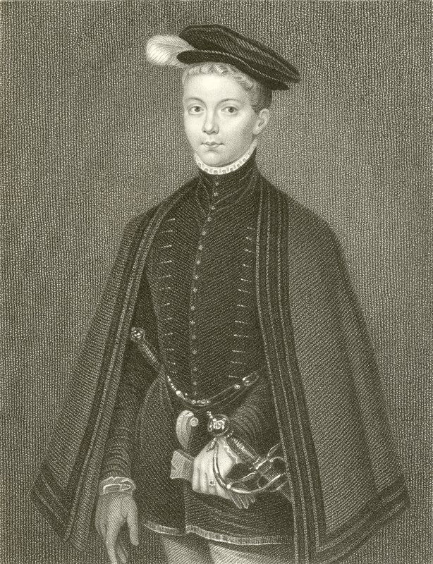 Henry Stuart, Lord Darnley, konge av Skottland av English School