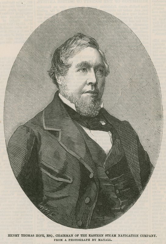 Henry Thomas Hope, styreleder i Eastern Steam Navigation Company av English School