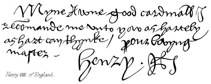 Henry VIII av England av English School