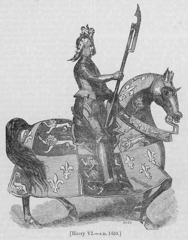 Henry VI, AD 1450 av English School