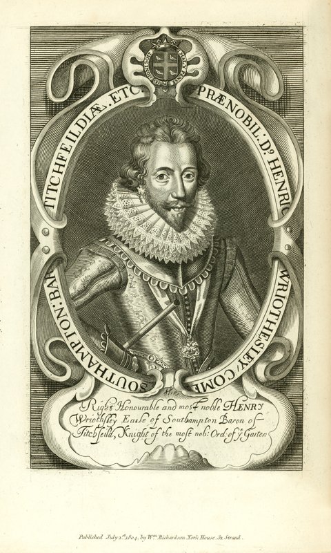 Henry Wriothsley, jarl av Southampton av English School