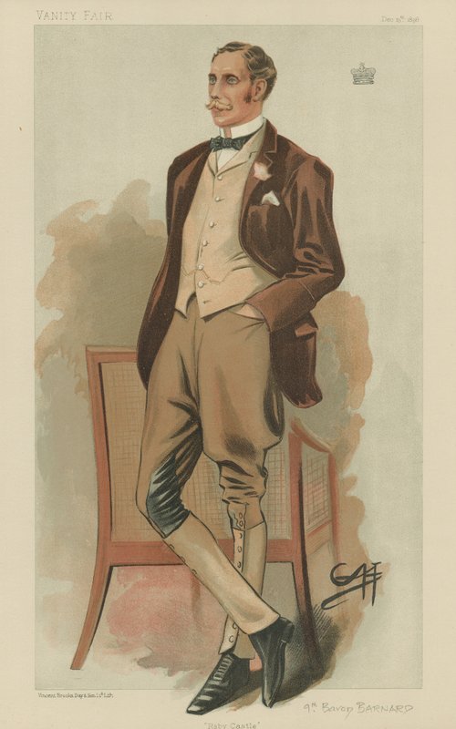 Henry de Vere Vane, 9th Baron Barnard av English School