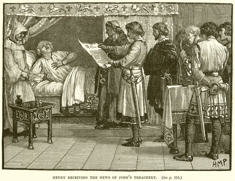 Henry mottar News of Johns Treachery av English School