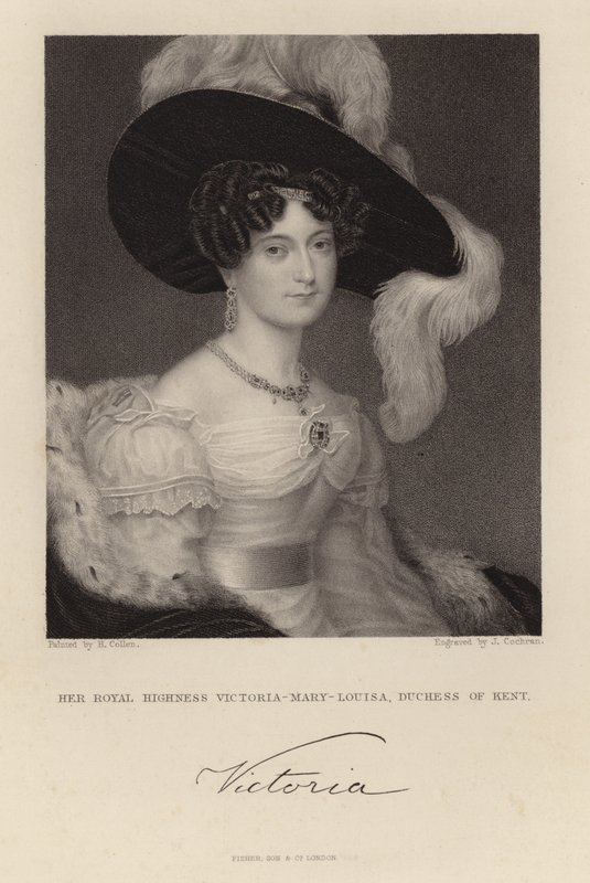 Hennes Kongelige Høyhet Victoria Mary Louisa av English School