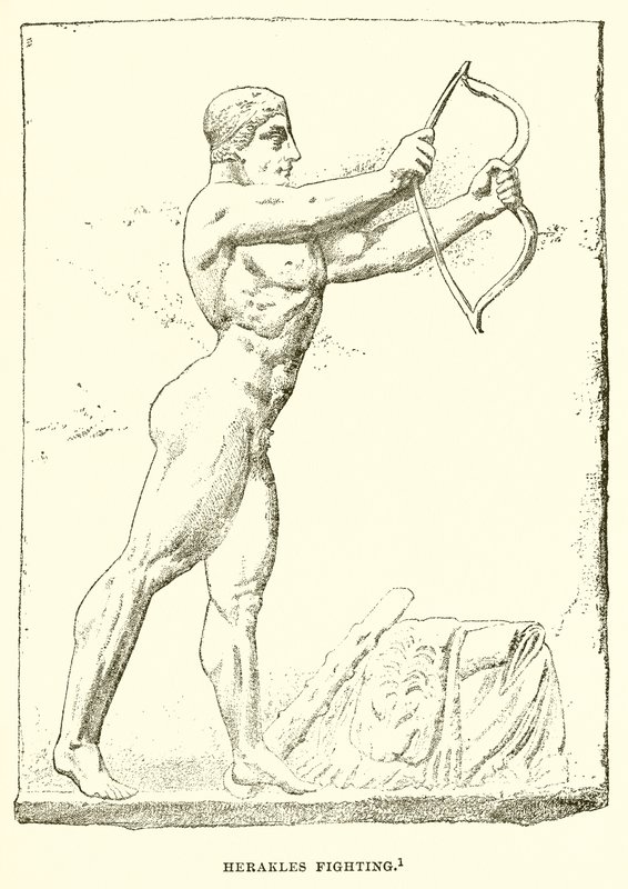 Herakles kjemper av English School