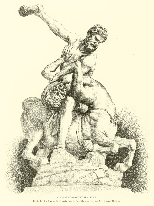 Hercules overvinner Kentauren av English School
