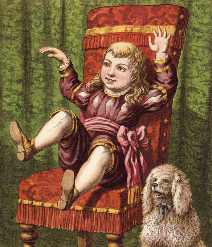 Hey Diddle Diddle (farge litho) av English School