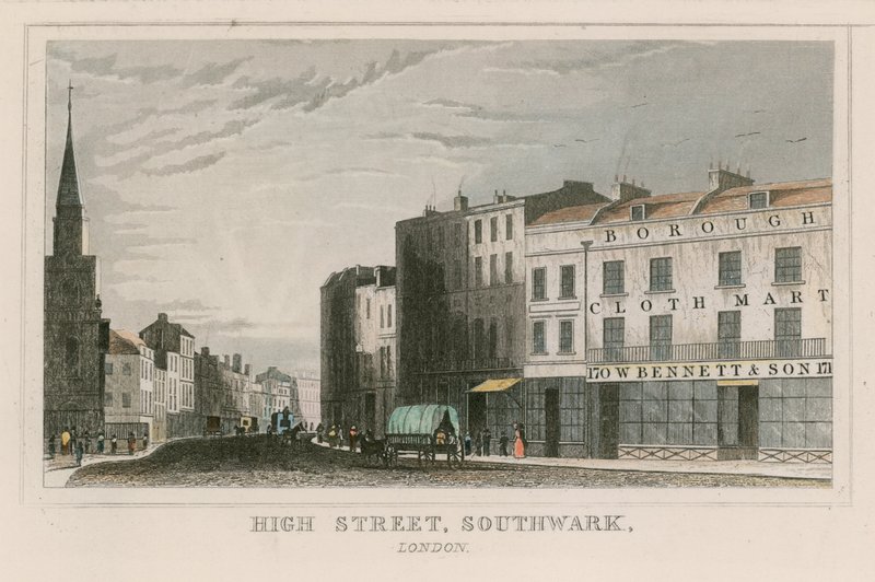 High Street, Southwark, London av English School
