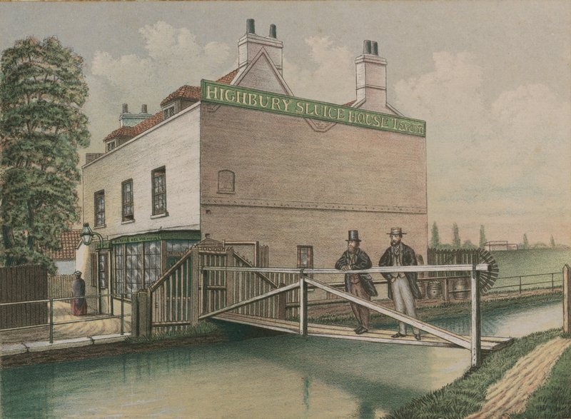 Highbury Sluice House Tavern, Islington, London av English School