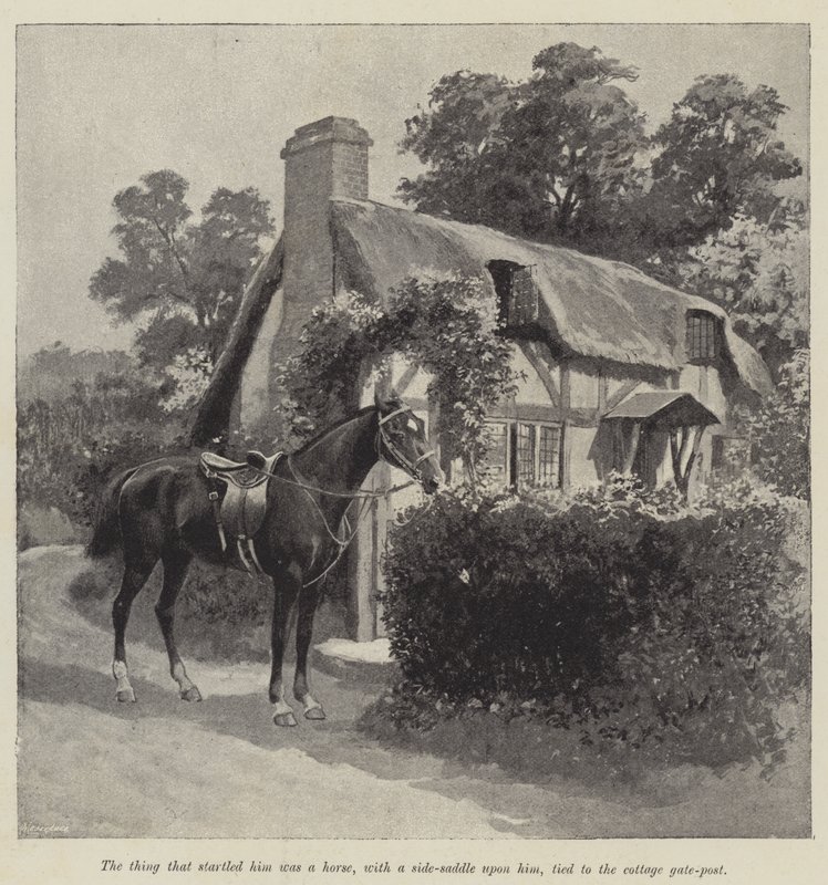 His Good Fairy, av Mary Elizabeth Braddon (gravering) av English School