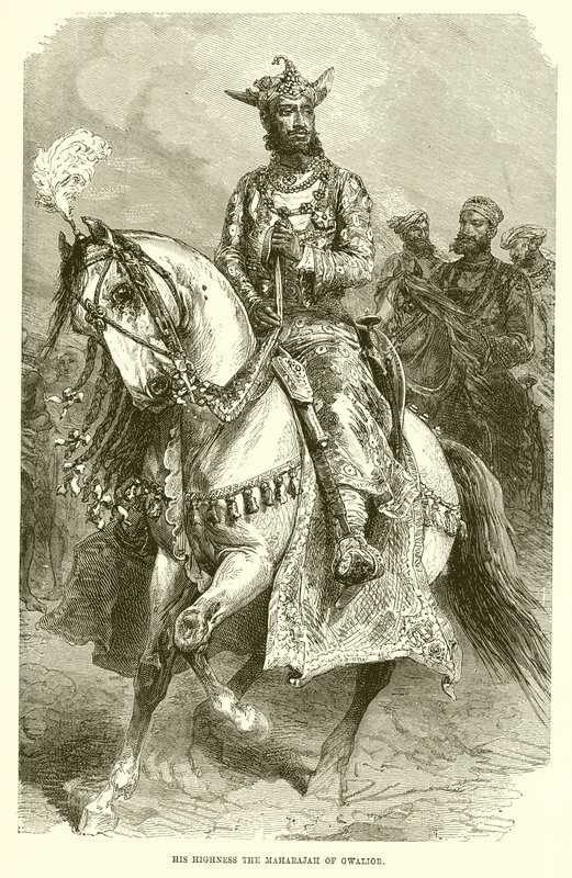 Hans Høyhet Maharajah av Gwalior av English School